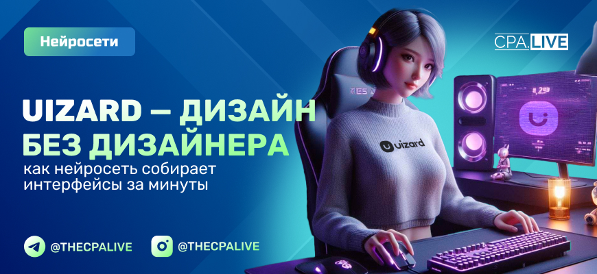 Нейросеть Uizard для дизайна интерфейсов и создания прототипов