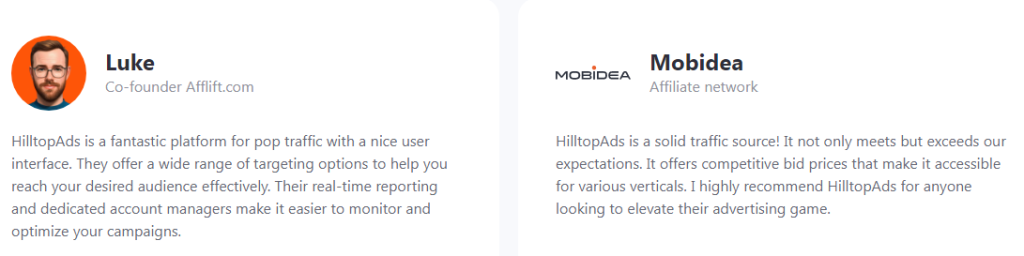 Отзывы о HilltopAds