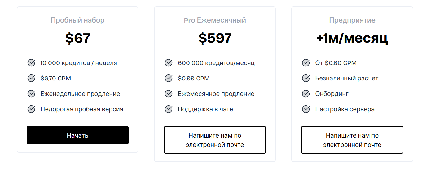 Тарифы NoipFraud